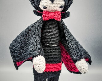 Cotton Yarn Doll - Vlad the Vampire
