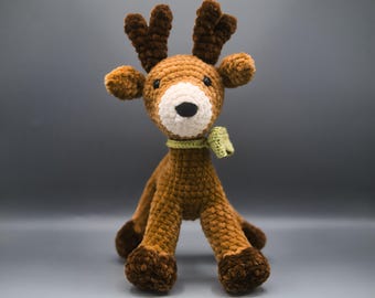 Velvet Plush - Woody the Reindeer