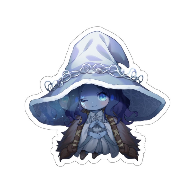 Chibi Kawaii Ranni the Witch Elden Ring Waterproof Sticker | Etsy