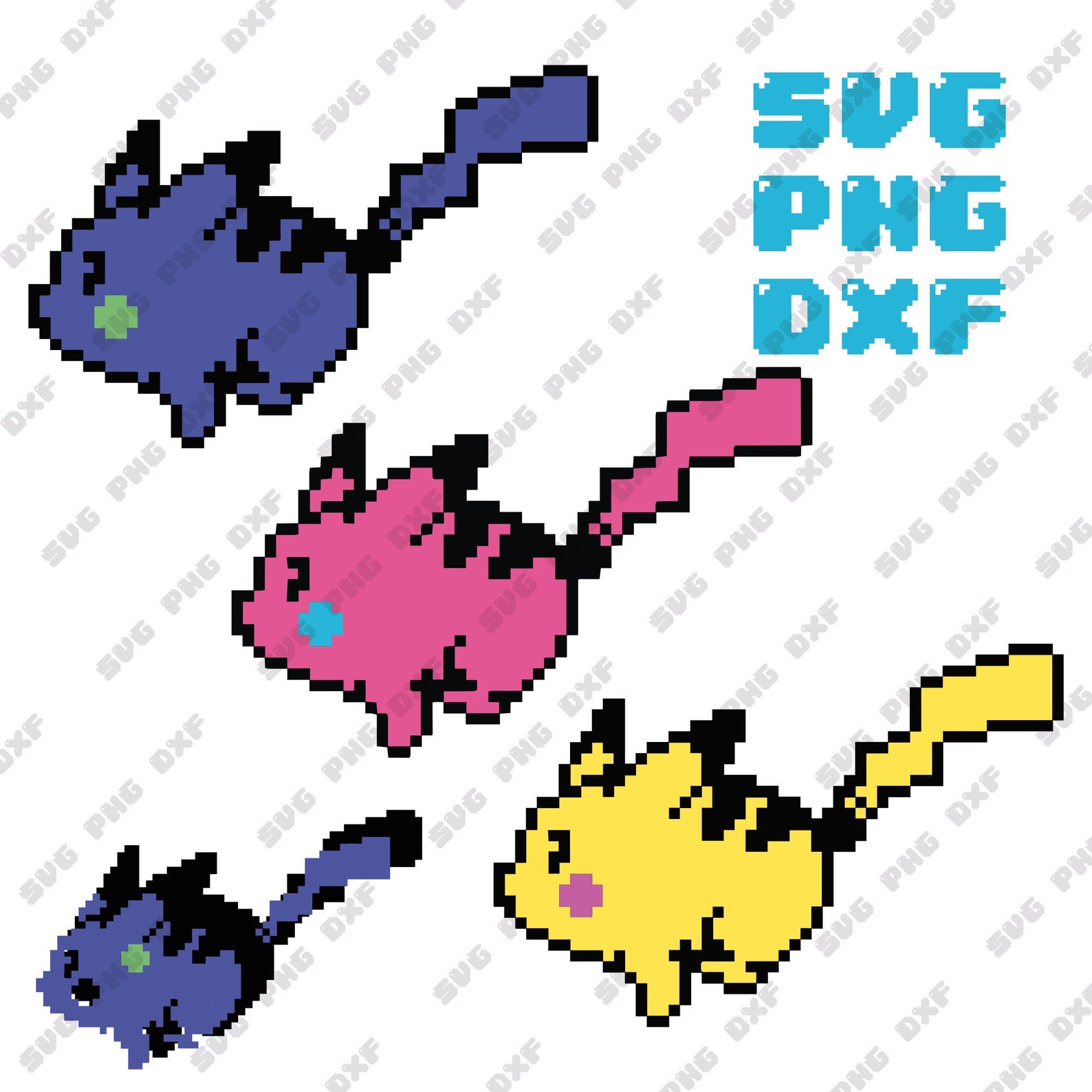 Free Free Layered Pikachu Svg 843 SVG PNG EPS DXF File