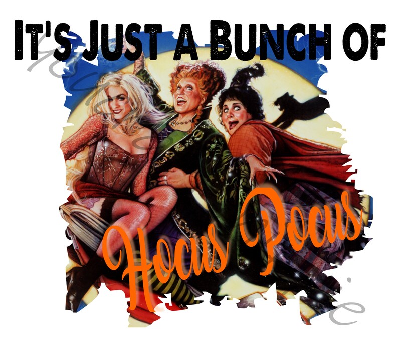 Hocus Pocus Sublimation Design - Design Talk