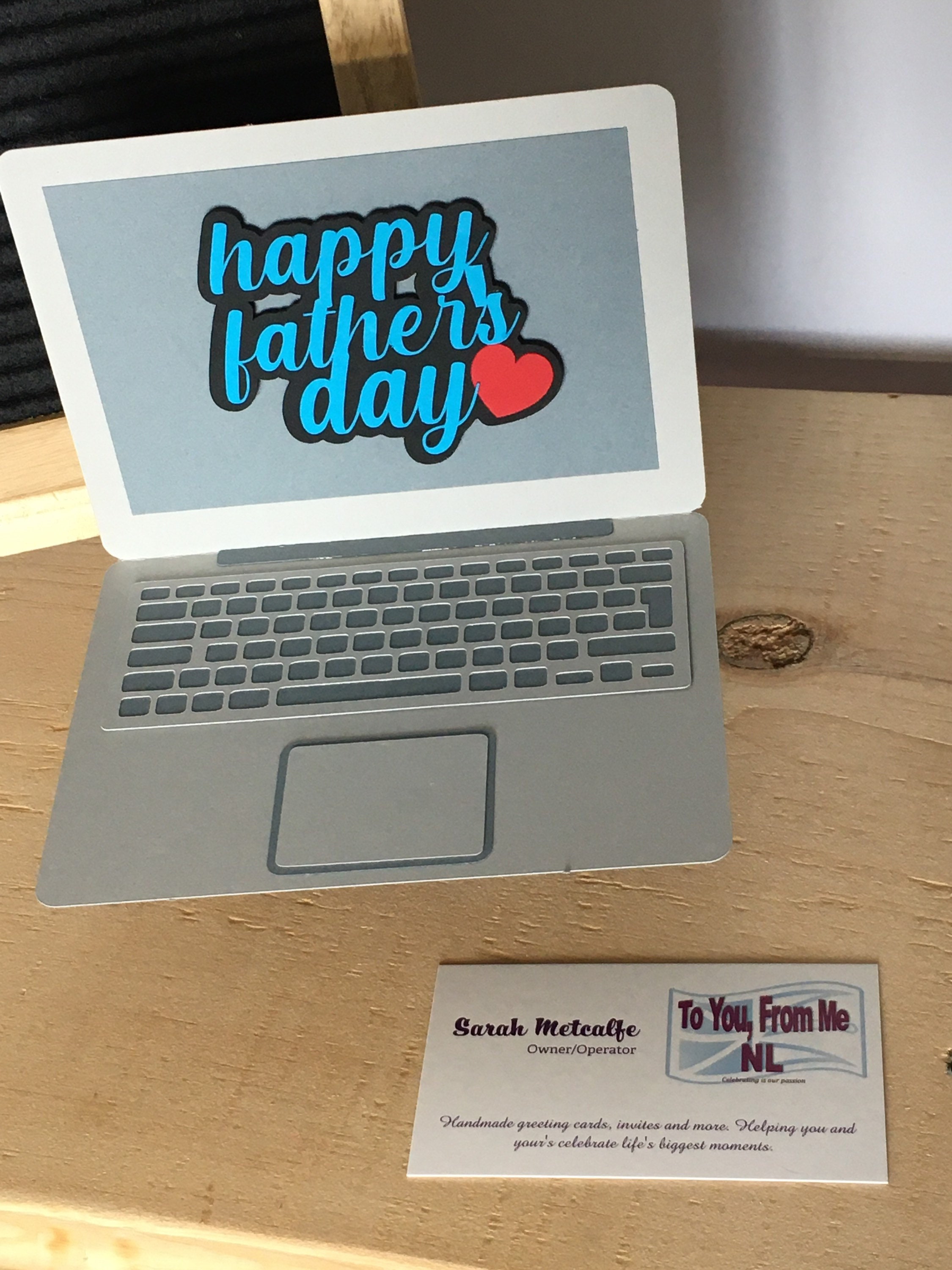 Computer Fathers Day Card Etsy