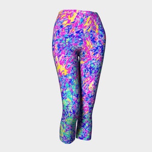 Bubblegum Workout Capris; Woman's Clothing, Yoga, Walking