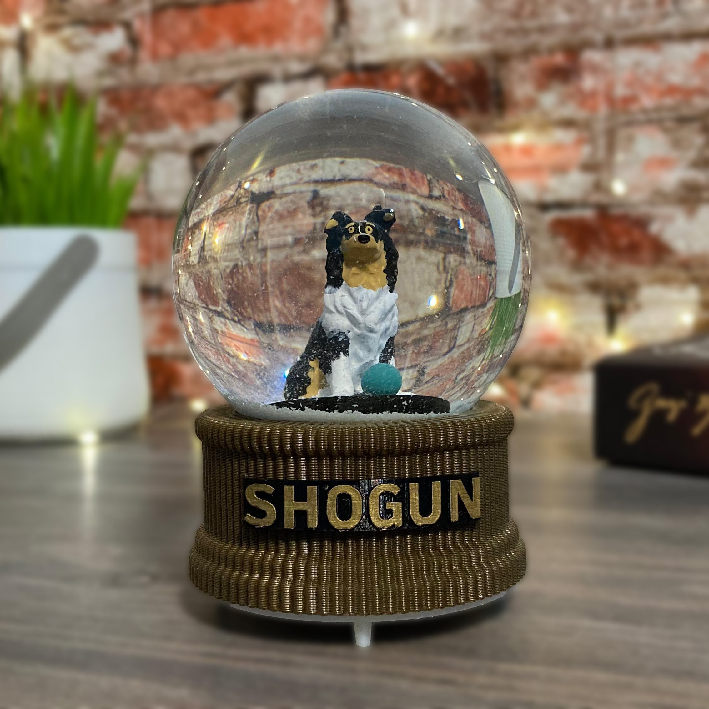 Op maat gemaakte Snowglobe van Snowyland met optie voor aangepaste muziek