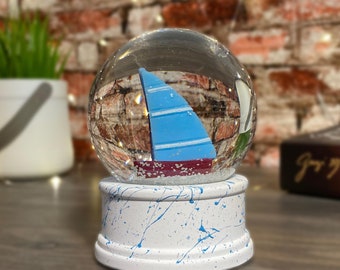 Sailboat Snow Globe  - 3 different Models