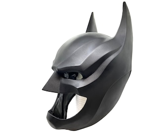 Schwarzer Gothic Latex Helm für Cosplay Kostüme