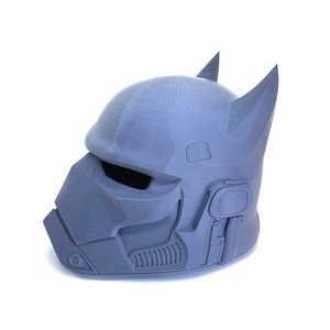 Bat Trooper Mandalorian Helmet Raw 3D Print