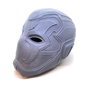 Blue Beetle Helmet Raw 3D Print