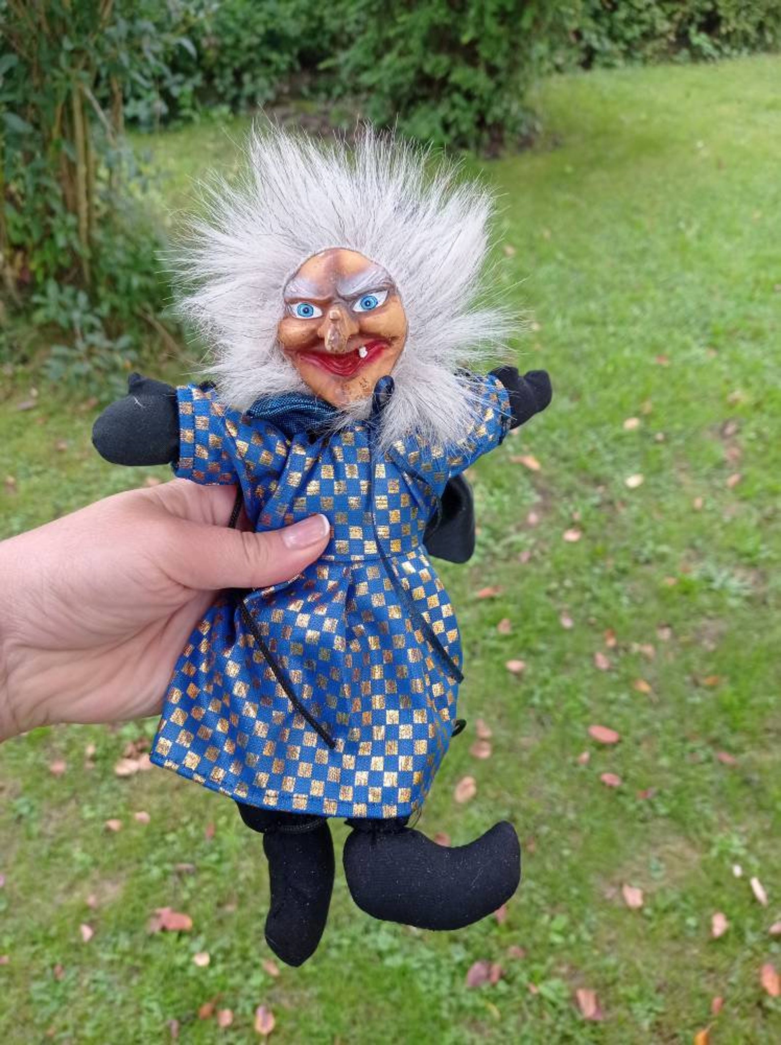Vintage German Good luck Kitchen Witch doll