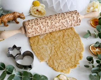 Pet Love Embossing Rolling Pin