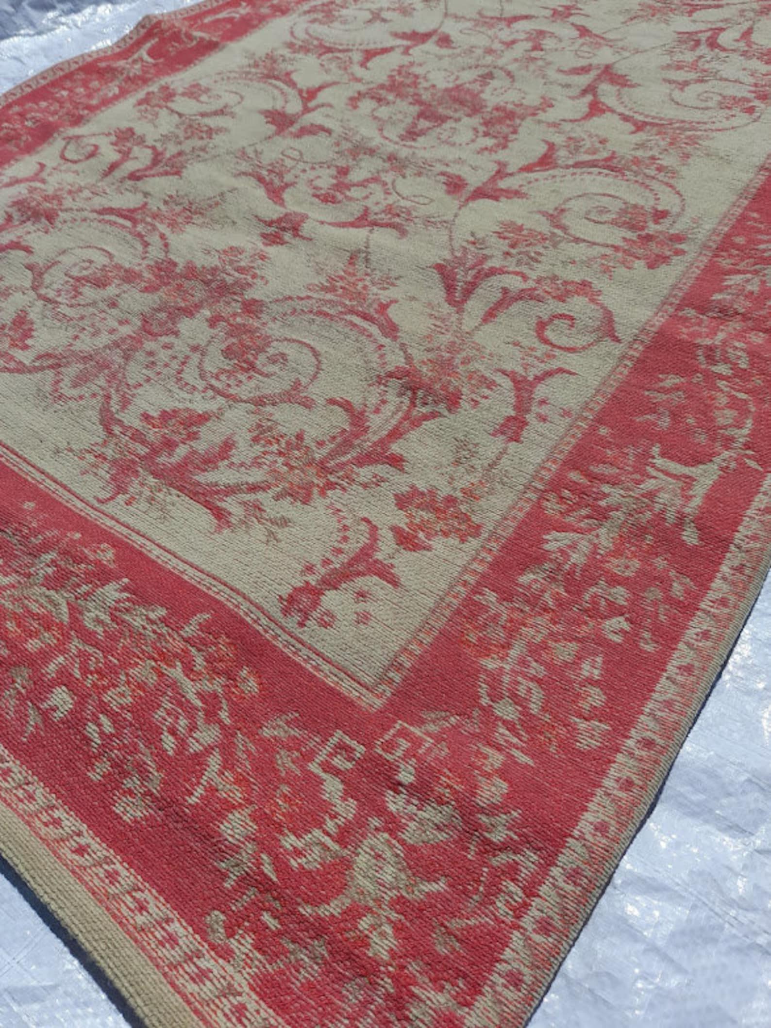 Laura Ashley small Raspberry pink Malmaison Rug Etsy