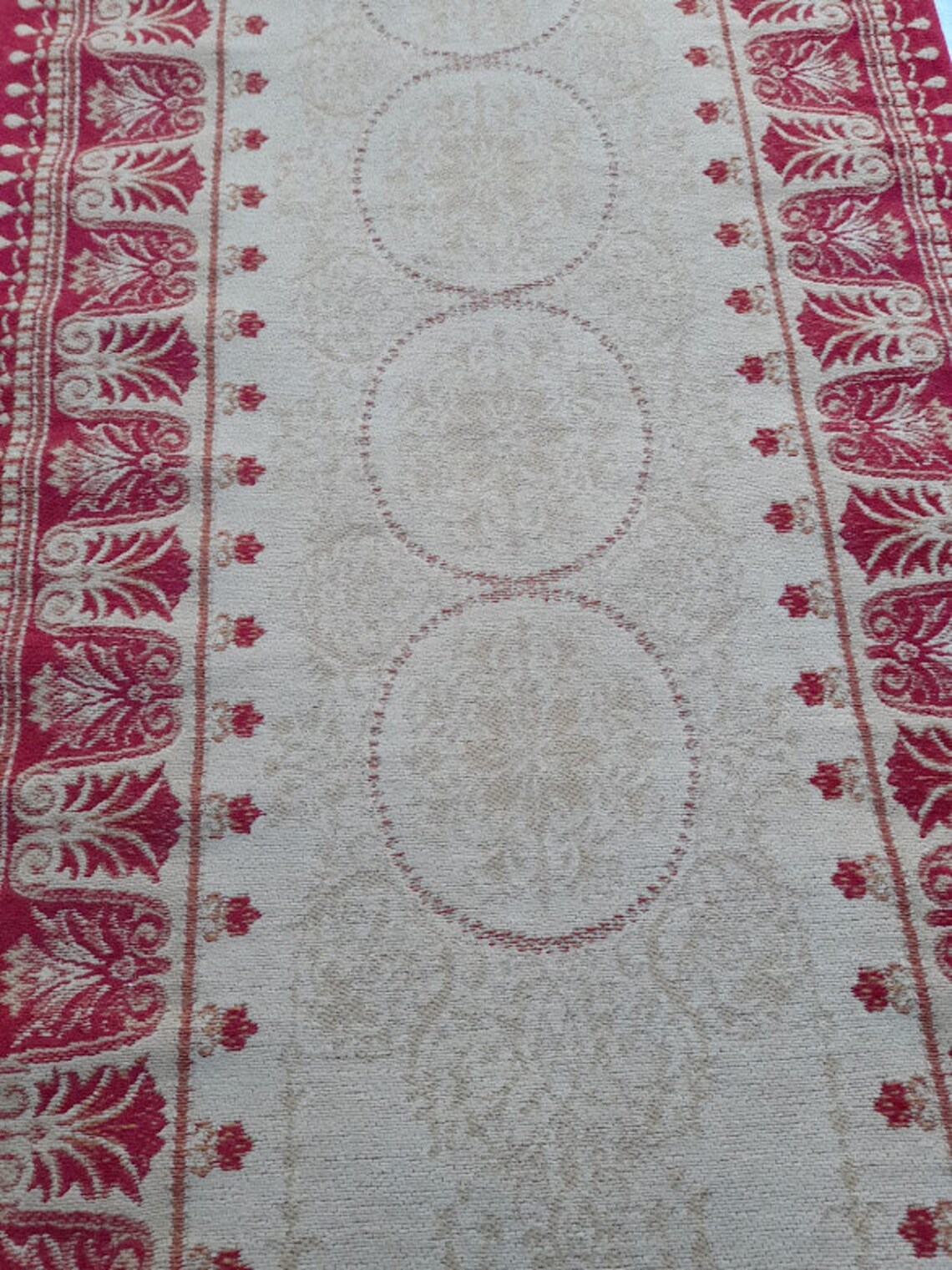Laura Ashley Raspberry Cheyne Rug Runner Etsy