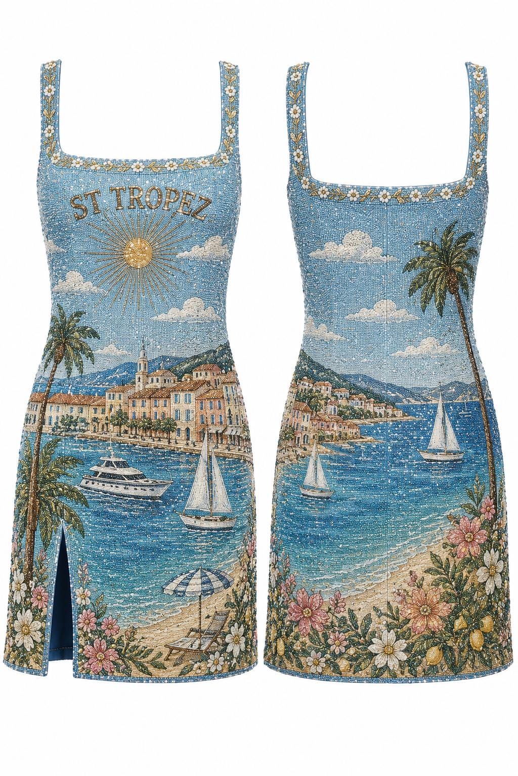 club monaco dresses canada Smocked Tiered Maxi Dress