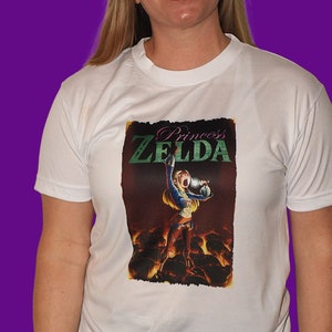 Princess Zelda Shirt Video Game Shirt Legend of Zelda Shirt Princess Zelda Nintendo Shirt Video Game Gift Geeky Shirt Gift Nerdy Shirt Gift