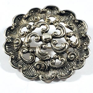 Vintage Silver Brooch