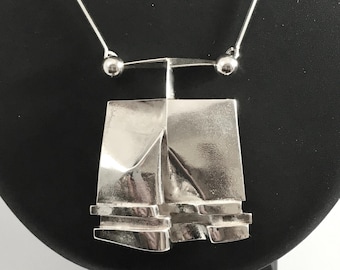 Lapponia / Björn Weckström, Sterling Silver Pendant ” O2X