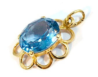 Pekka Ilmari Aulin, Vintage Gold Pendant, Finland