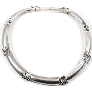 Björn Weckström / Lapponia , Rare Vintage Sterling Silver Collier, Finland 1999