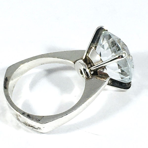 Vintage Silver with Rock Crystal