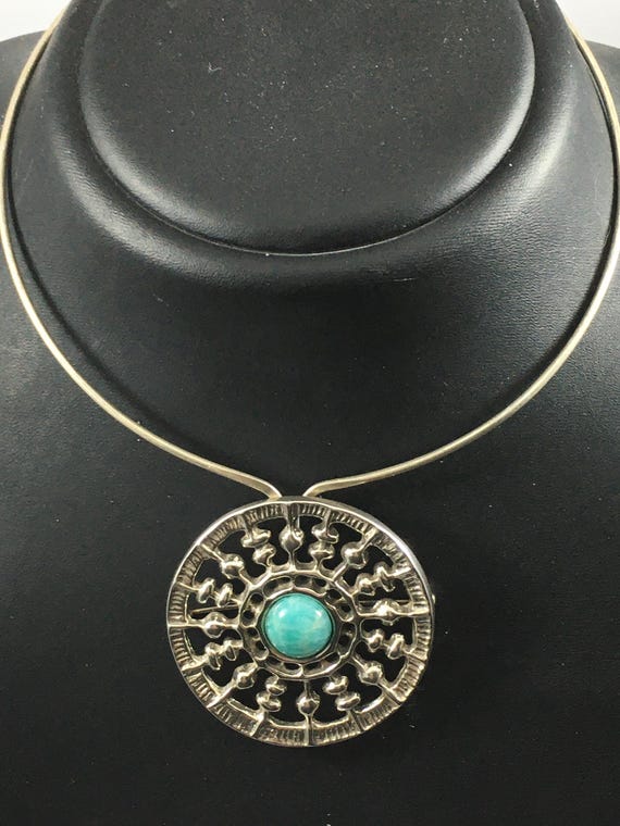 David Andersen / Unn Tangerud, Vintage Silver Pendant / Brooch