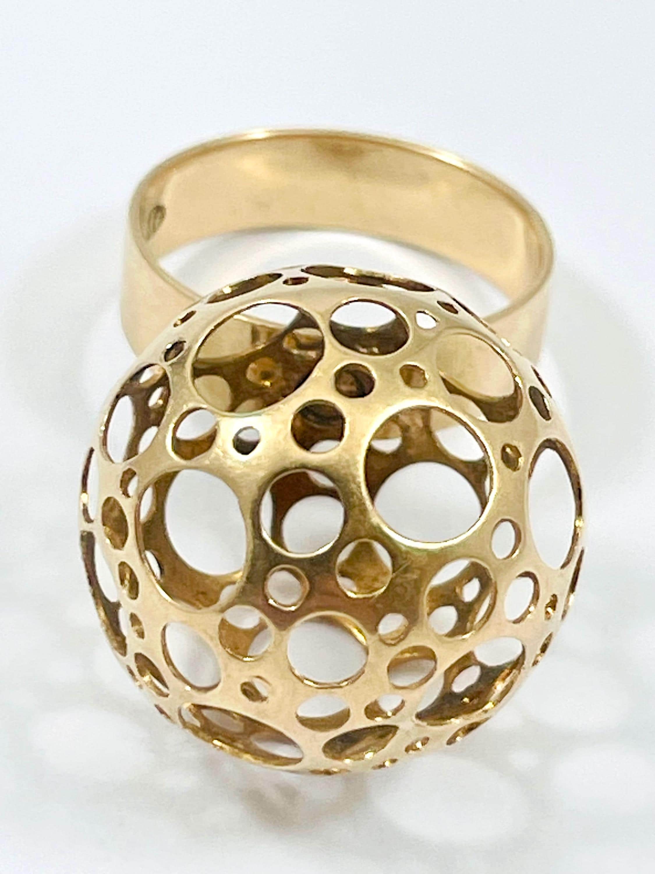 Vintage oranje ring - Etsy 日本