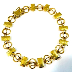 Björn Weckström / Lapponia , Gold Bracelet ” Kultalevyt filigraani” ,  Finland 1966