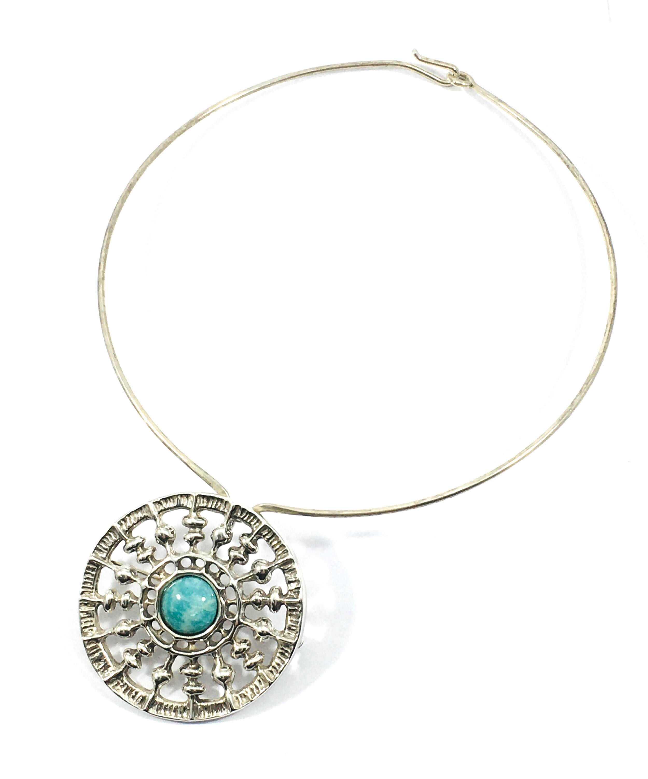 David Andersen / Unn Tangerud, Vintage Silver Pendant / Brooch
