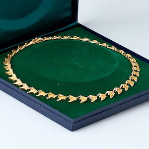 Björn Weckström / Lapponia , Vintage Gold Necklace, Finland 1969