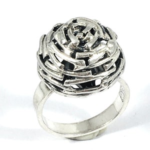 Erik Granit, Modernist Silver Ring, Finland 1968