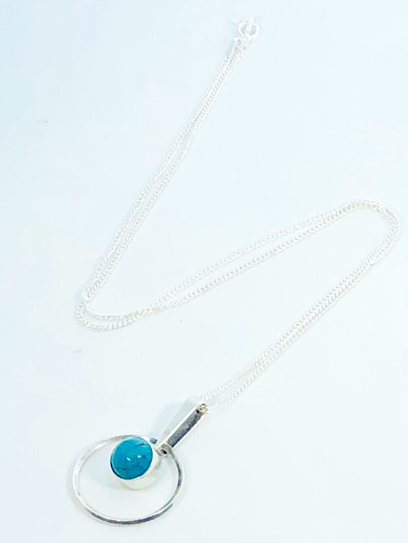 Kultasepp\u00e4 Salovaara Vintage Silver Pendant Necklace Finland