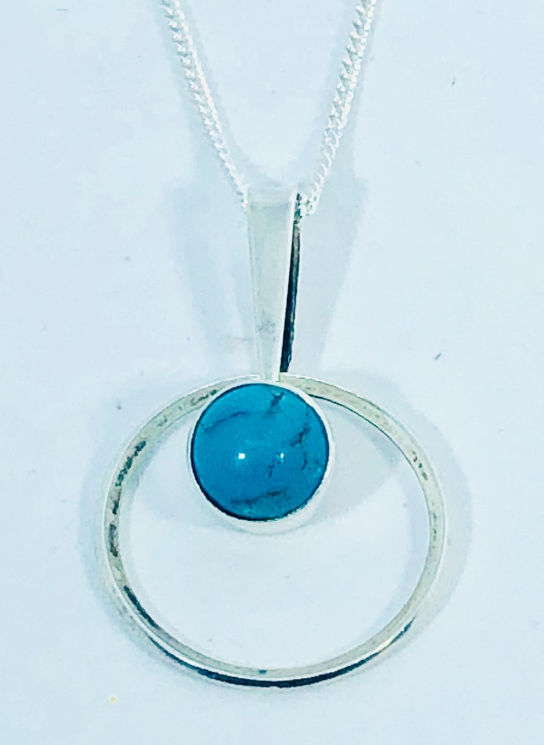 Kultasepp\u00e4 Salovaara Vintage Silver Pendant Necklace Finland
