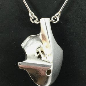 Björn Weckström / Lapponia , Sterling Silver Pendant, Finland 1982