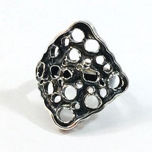 Erik Granit, Modernist Silver Ring, Finland 1970