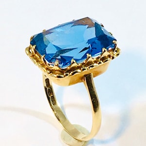 Peltonen & Kni, Vintage Gold Ring, Finland 1956