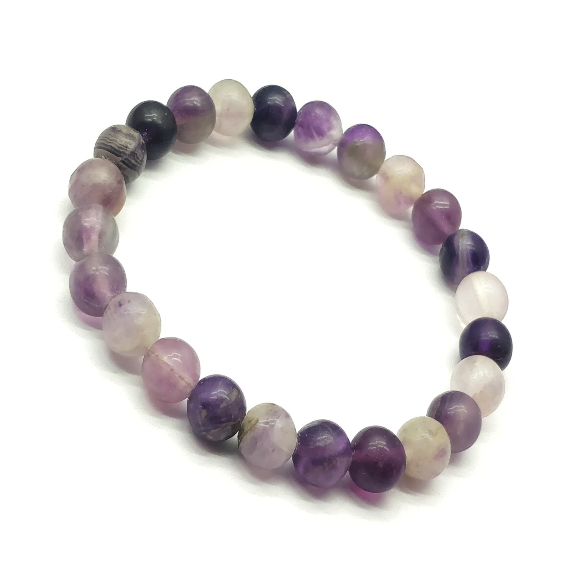 Ametrine Bracelet-Beads Bracelet Gemstone Jewelry 10mm | Etsy