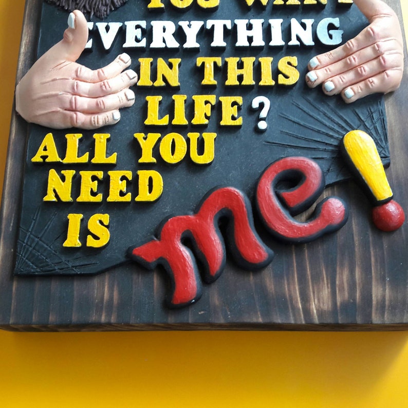 3d Sculpture Decor Wooden Wall Art Resin Sculpture Funny Etsy