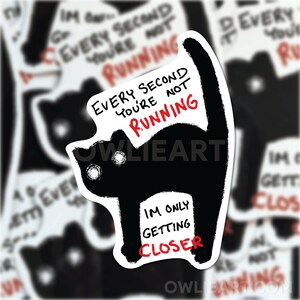 Cat Meme sticker sticker cat meme horror sticker meme sticker trendy sticker popular sticker