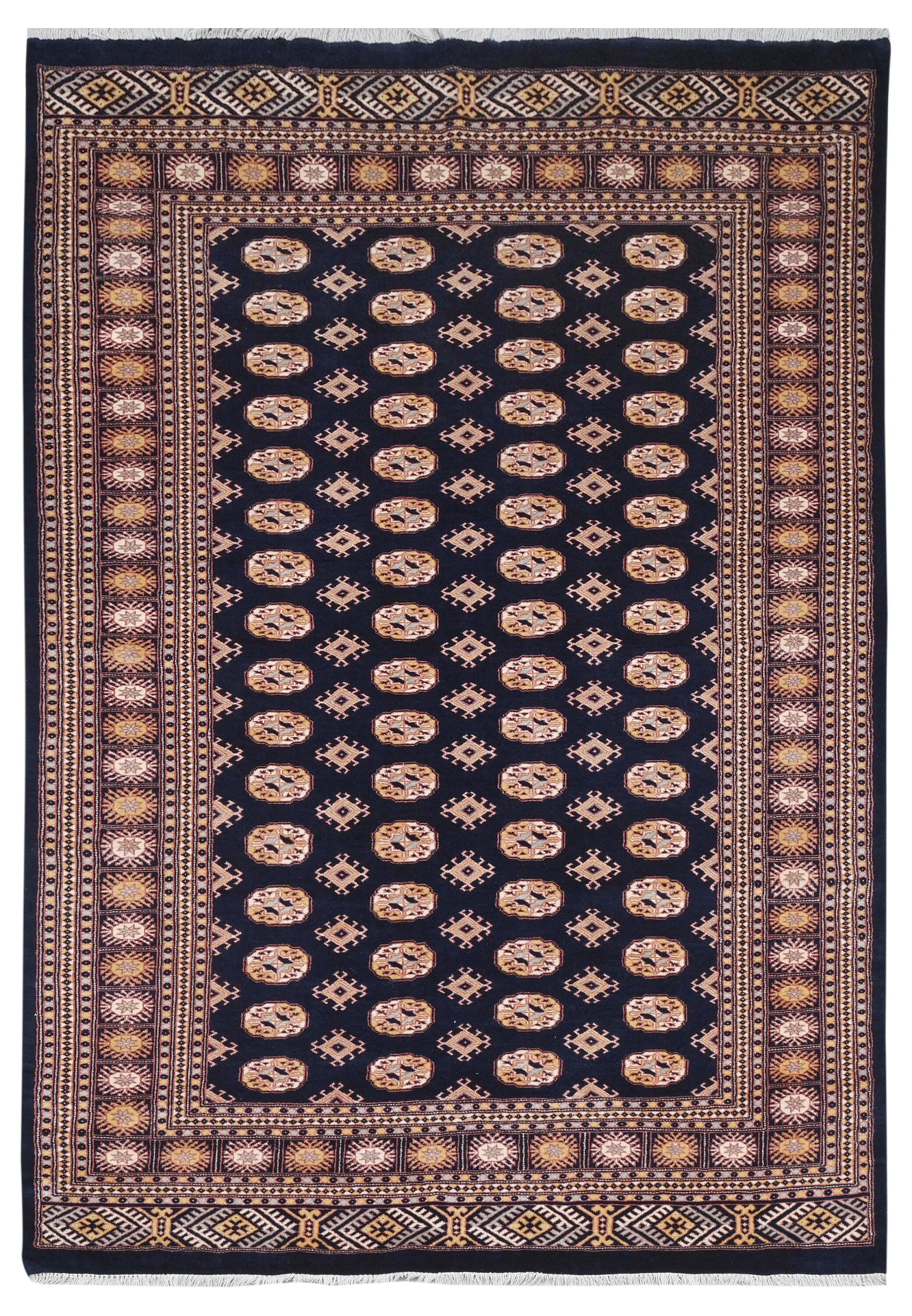 Bokhara Wool Rug 9'3 X 6'2 Home Decor Handknotted Area Rug Etsy