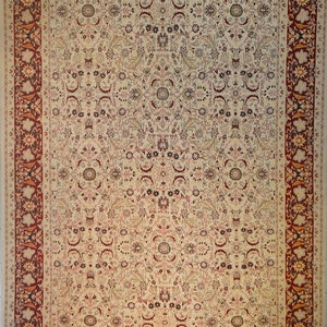 Millefleurs Silk Carpet | 16&#39;6&quot; x 10&#39;2&quot; | Home Decor | Wool Area Rug