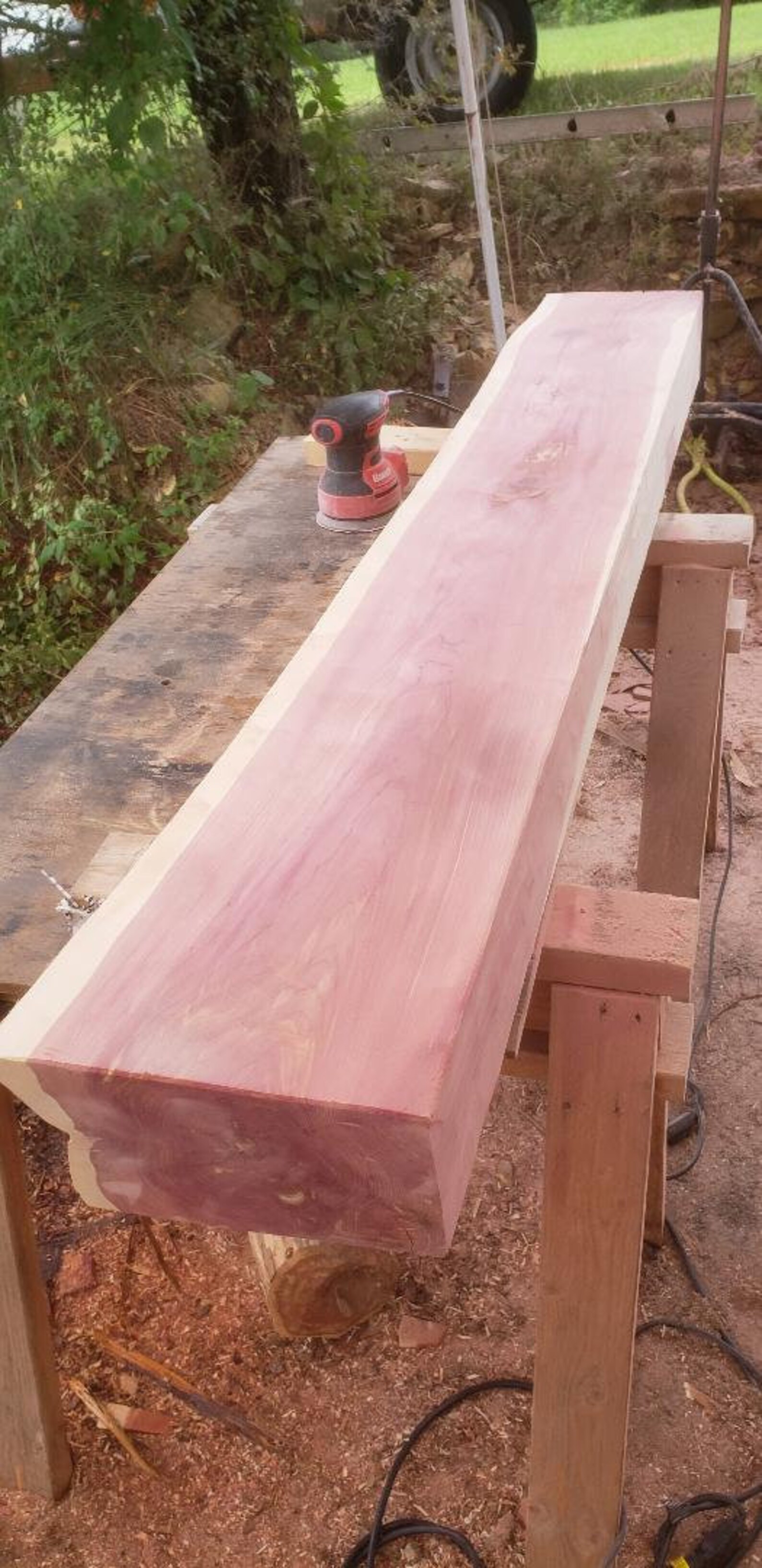 Fireplace mantel Floating Shelf Rustic Red Cedar Beam many Etsy