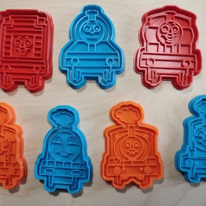 cookie serie trenino Thomas formina per biscotti
