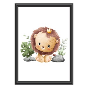 Safari Themed Printables for Nursery Set of Three - Etsy