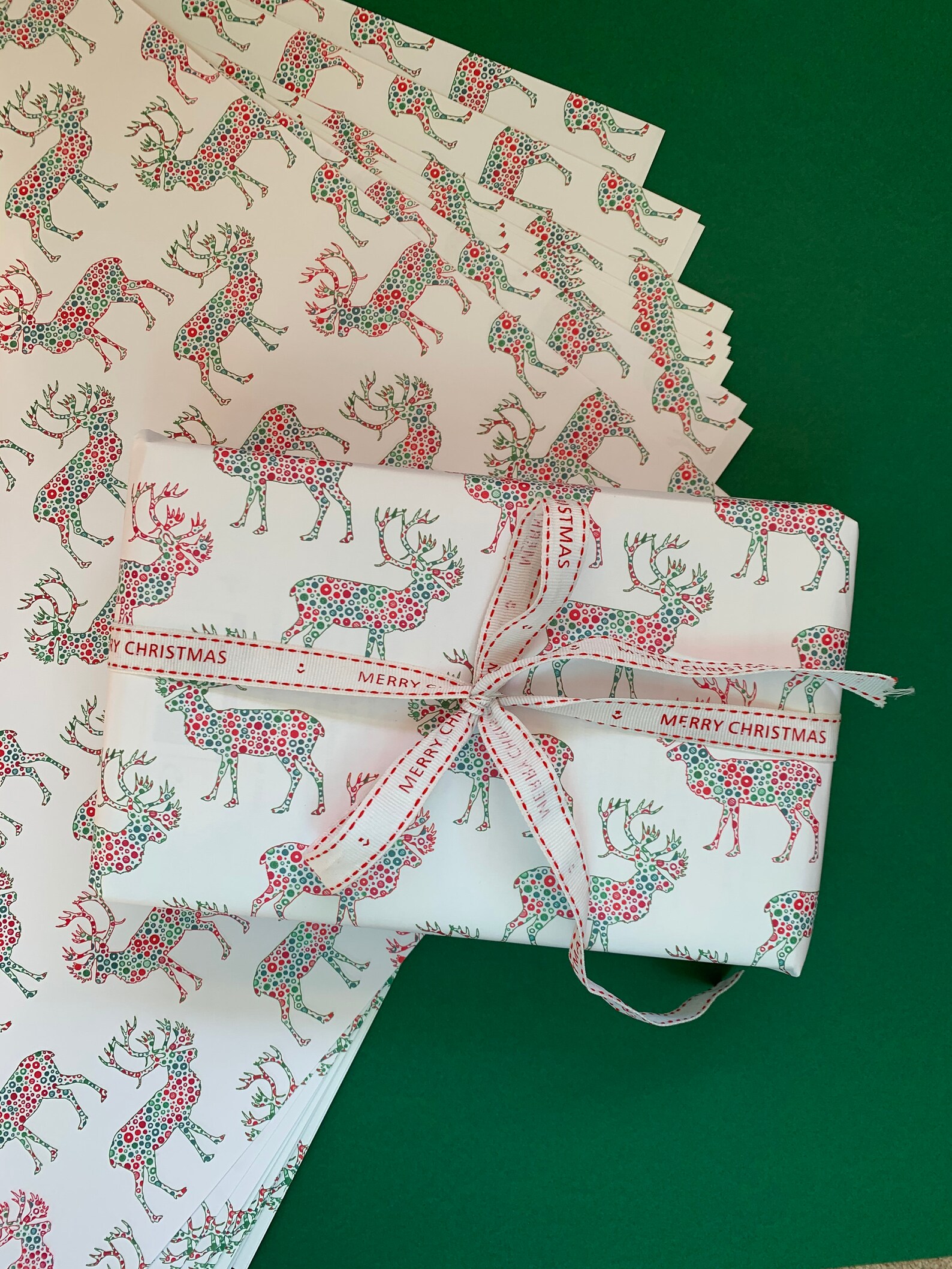 etsy christmas wrapping paper