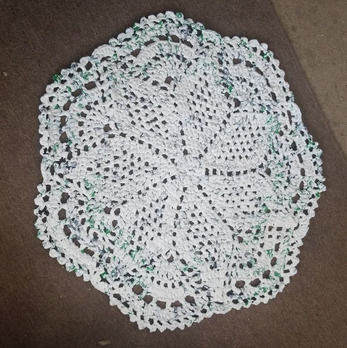 Recycled Plastic Bags Rug Etsy