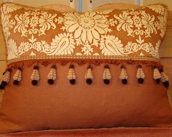 Vintage Fortuny Impero Kussen