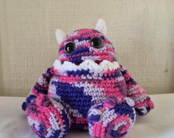 Worry Monster - Handmade Crocheted Stuffie