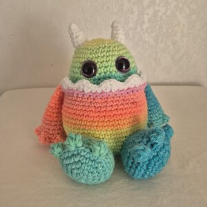 Worry Monster - Handmade Crocheted Stuffie