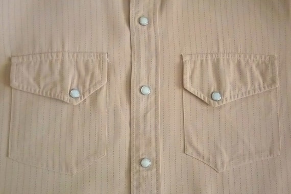 Vintage 1930s Cowboy Shirt Rayon Western Rockabil… - image 5