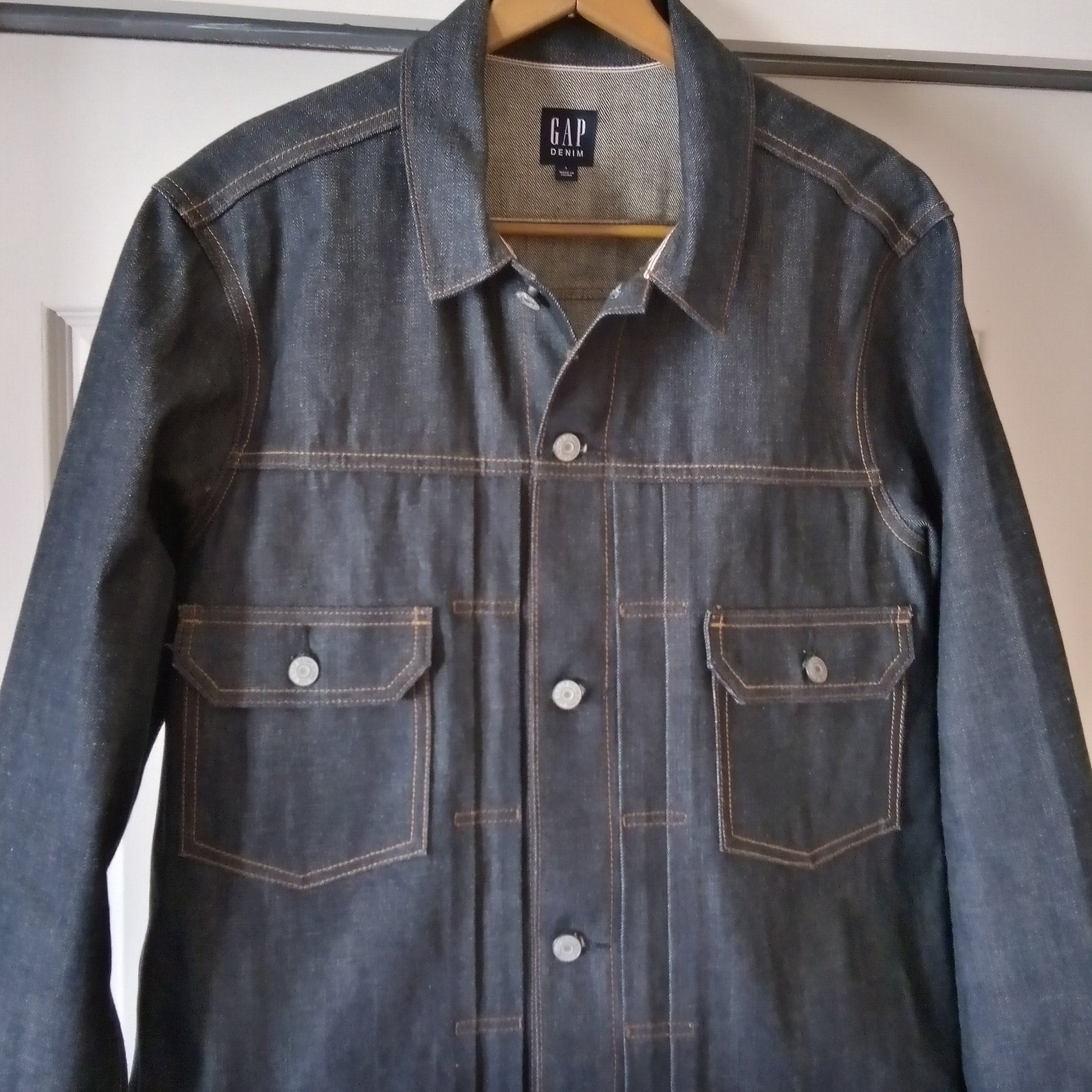 Gap 1969 Japanese Selvedge 1930s Style Double Pleat Jacket | Etsy