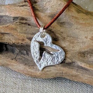 Humming Bird Necklace Gift, Humming Bird Fine Silver Pendant, Humming Bird Pendant, Humming Bird Jewelry, Bird Silver Mothers Day Gift
